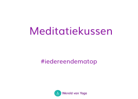 Meditatiekussen 2 Meditatiekussen - Wereld van Yoga
