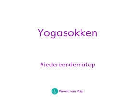 yogasokken wereld van yoga Yogasokken - Wereld van Yoga