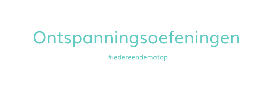 Ontspanningsoefeningen